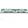 PIKO Dieseltriebwagen BR 772 + Steuerwagen 52896 H0