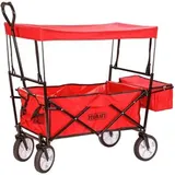 DEMA Bollerwagen faltbar rot