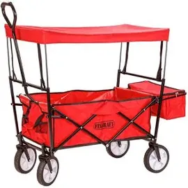 DEMA Bollerwagen faltbar rot