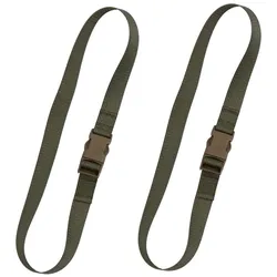 SAVOTTA Pack Straps SR Buckle 2er-Set Packriemen 80 cm - Grün