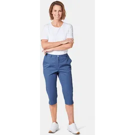 GOLDNER Sportive Caprihose Blau 19