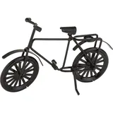 HobbyFun Miniatur-Fahrrad schwarz, ca. 9,5 x 6 cm