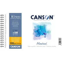 Canson Montval Spiralblock 13,5 x 21 cm 12 Blatt 300 g/m2
