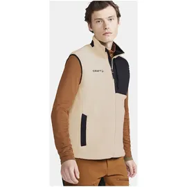 Craft ADV Explore Pile Fleeceweste Ecru/Black XXL