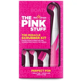 The Pink Stuff Reinigungsbürste Miracle Scrubber Kit Pink 4 St.