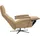 sit&more TV-Sessel Vario Comfort Kunstleder 70 x 124 x 85 cm beige mit Kopfteilverstellung