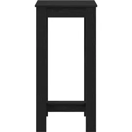 vidaXL Bartisch 51 x 50 x 103,5 cm Schwarz