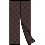 Magnet WäRmeschutzvorhang FüR TüRen, Thermo Türvorhang Kälteschutz, Magnet Thermovorhang Tür, Isolier Schutz Vorhang, Wasserdicht, Winddicht, Rosa (70 x 200 cm)