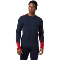 HELLY HANSEN Lifa Merino Midweight Crew Langarm-baselayer - Navy - M