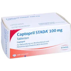 Captopril Stada 100 mg Tabletten 100 St