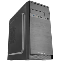 Tacens Anima AC4 - PC Gehäuse, Mini Tower, microATX, Aluminiumoberfläche, USB 3.0