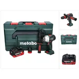 Metabo BS 18 LTX BL Q I Akku Bohrschrauber 18 V 130 Nm Brushless + 1x Akku 5,5 Ah + metaBOX - ohne Ladegerät