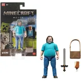 Mattel Minecraft Steve Actionfigur und Zubehör JFR57