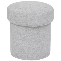 Atmosphera Créateur d'intérieur Hocker Holzwerkstoff 37 x 40 x 37 cm Grau