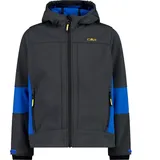 CMP Fix Hood 3a00094 Softshelljacke - Anthracite / Royal - 12 Jahre