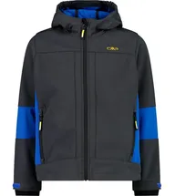 CMP Fix Hood 3a00094 Softshelljacke - Anthracite / Royal - 12 Jahre