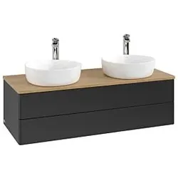 Villeroy & Boch Antao Waschtischunterschrank 1200x360x500mm L24051PD mit Beleuchtung FK/AP: PD/1