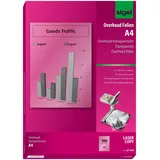 Sigel Schwarz/Weiß-Laserdrucker-/Kopier-Folie, transparent