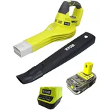 Ryobi OBL1820S-115 Akku Laubbläser 18 V 245 km/h + 1x Akku 1,5 Ah + Ladegerät