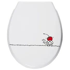 ADOB WC Sitz Käfer Absenkautomatik Rot
