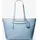 Michael Kors Jet Set Travel Shopper Leder Blue