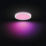 Philips Hue White and Color ambiance Tento rundes WCA LED-Deckenpanel 29,1 cm weiß, Bluetooth/Zigbee, Weiß, Multi, 2000 K, 6500 K, 16,6 W - Weiß