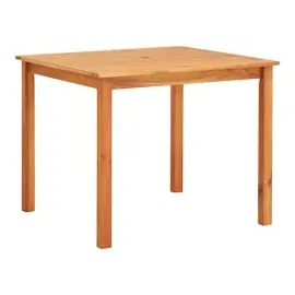 vidaXL Gartentisch 88x88x74 cm Akazie Massivholz