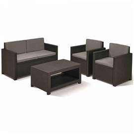 ALLIBERT Monaco Lounge-Set graphit