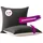 Wometo Kissenbezug Wende-Design 80 x 80 cm Grau/Hellgrau