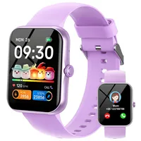 Smartwatch Kinder Fitness Tracker, 1,83"HD Kinder Smartwatch für Mädchen Jungen Teens mit Schrittzähler IP68 Wasserdicht 120 Sportmodi Schlafmonitor Wecker, Fitness Tracker Uhr für 5-16 Jahren Violett