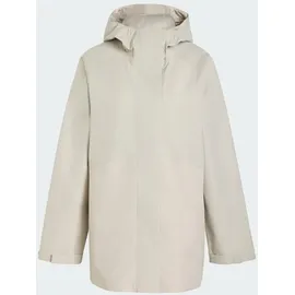 adidas ESSENTIALS RAIN PARKA Damen Beige XL