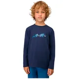 Mammut Core Logo Langarm-t-shirt - Marine - 128 cm