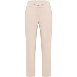 Cecil Mid Waist Slim Leg Hose Beige L