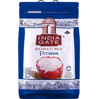INDIA GATE Premium Basmati Reis – Feiner, aromatischer Langkornreis aus Indien, feines Langkorn (1 x 5 kg)