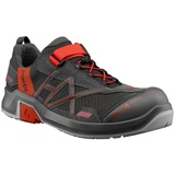 Haix CONNEXIS Safety T S1 low/grey-red - UK 12.0 / EU 47 - grau/rot