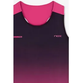 Nox-Xtreme Nox Pro ärmelloses T-shirt - Blackberry Rose Degraded - S