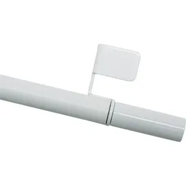 GARDINIA Klemmstange Press & Go Filigrano Zylinder, weiß, 30 - 50 cm