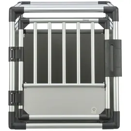 Trixie Transportbox M-L 63 x 65 x 90 cm Hellgrau/ Silber
