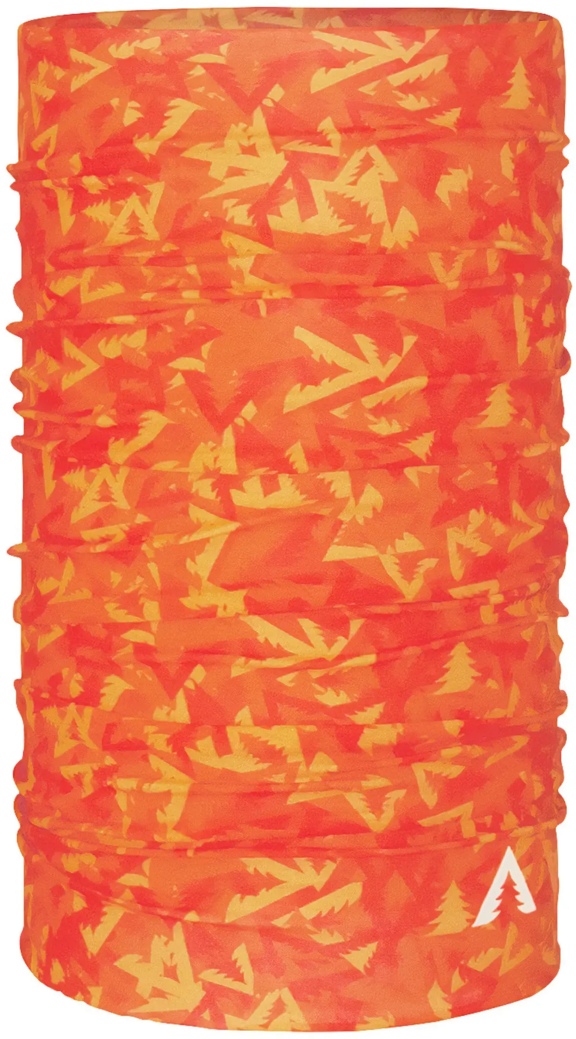 GRUBE Multifunktionstuch, Logomark camo-orange