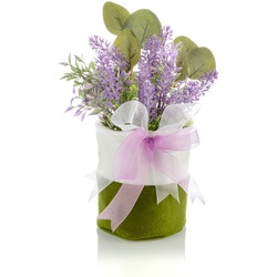 Kunstpflanze "Lavendel" im Topf