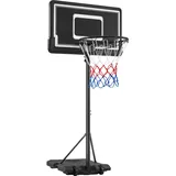Yaheetech Basketballständer Schwarz 219 - 249 cm