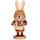 Christian Ulbricht Räuchermann Wichtel Häsin mit Hasenbabys 34,5 cm beige/braun