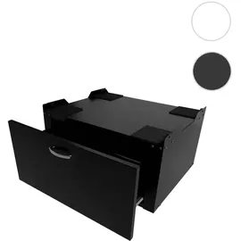 MCW Waschmaschinenunterschrank 61 x 33 x 52 cm Schwarz