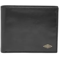 Fossil Ryan Geldbörse Leder 11,5 cm black