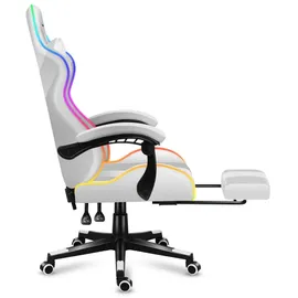 huzaro Force 4.7 RGB Gaming-Stuhl Weiß PC