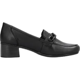 Rieker Pumps modischer Zierschnalle schwarz