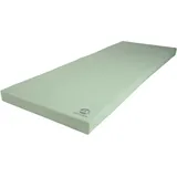 Jeflex Weichbodenmatte Turnmatte klappbar 200 x 70 x 8 cm GRÜN/GRAU Weichbodenmatte, 200cm x 70cm x 8cm, Made in Germany grün