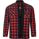 Bores Motorradjacke Rot/Schwarz L