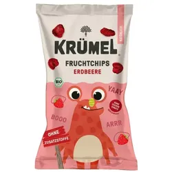Krümel Fruchtchips - Erdbeere bio