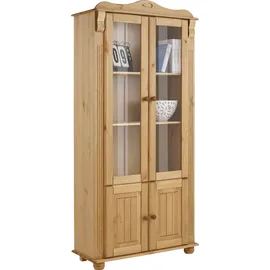 OTTO home Vitrine Adele 4-türig 185 x 0 x 0 cm Beige